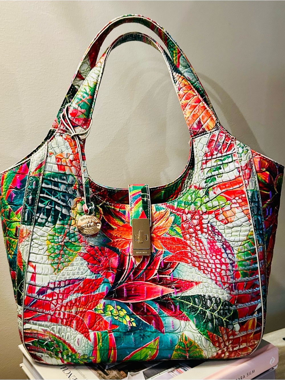 Brahmin Monique Tote – Tropical Utopia